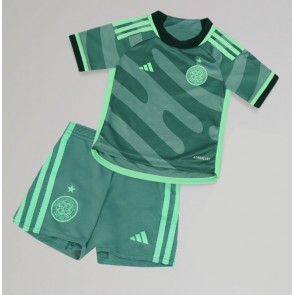 Celtic Tredje trøje Børn 2023-24 Kort ærmer (+ korte bukser)